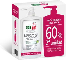 Sebamed Soap-Free Emulsion with Olive Oil 2 x 750 ml