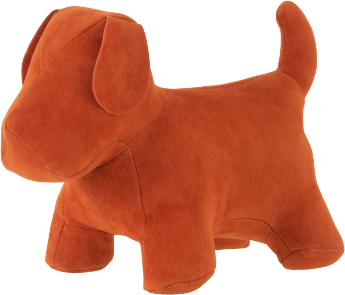 J-Line Decoratie Hond Mat - Oranje - Small