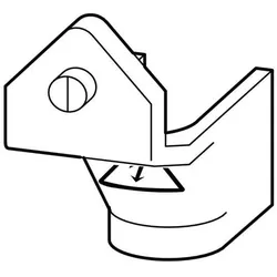 Eaton 293977 Klemmenabdeckung, verwendbar für 1-polige Lasttrennschalter, P5-125, P5-160 H-P5-125/160