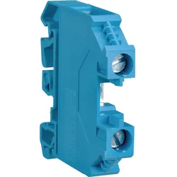 Hager KXA10NH Durchgangsklemme-Neutral 10mm2, 1000V-57A, Schraubtechnik
