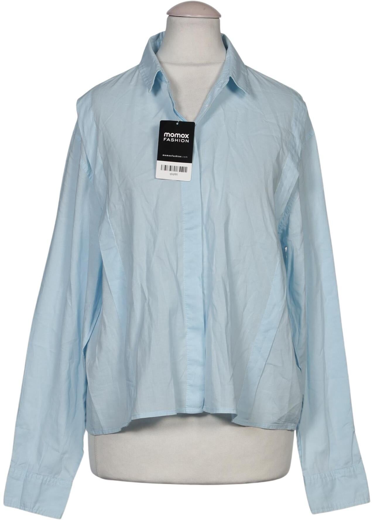 Wood Wood Damen Bluse, Hellblau, Gr. S, Baumwolle - Second Hand