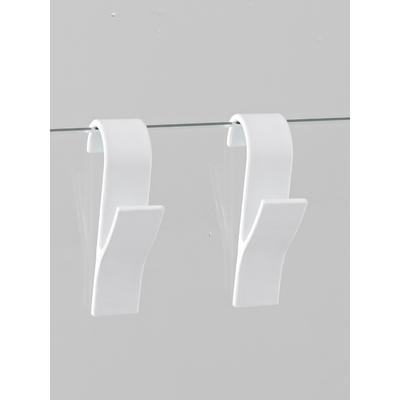 Handtuchhaken HEINE HOME, weiß, B:6,5cm H:2,5cm L:10cm, Kunstfaser, Haken