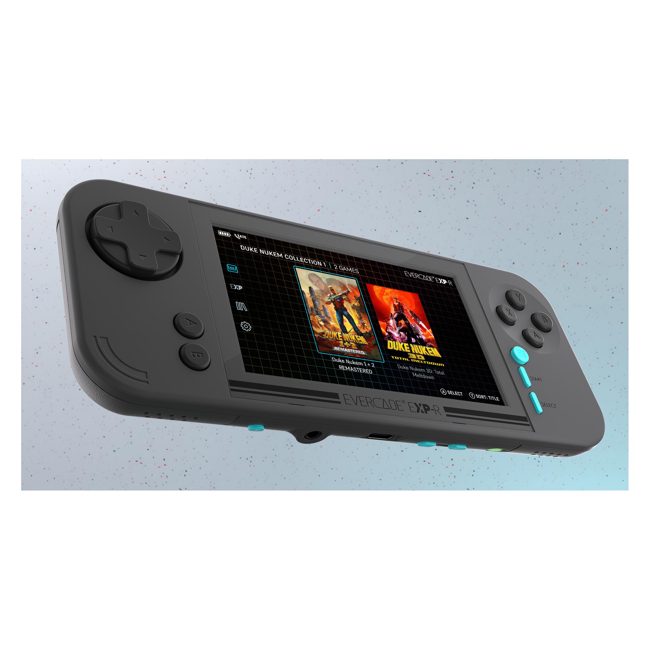 Evercade EXP-R Handheld Console with Tomb Raider Collection 1 (I, II & III) (FG-EXPR-HHC-EFIGS)