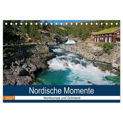 Nordische Momente (Tischkalender 2027 DIN A5 quer), CALVENDO Monatskalender