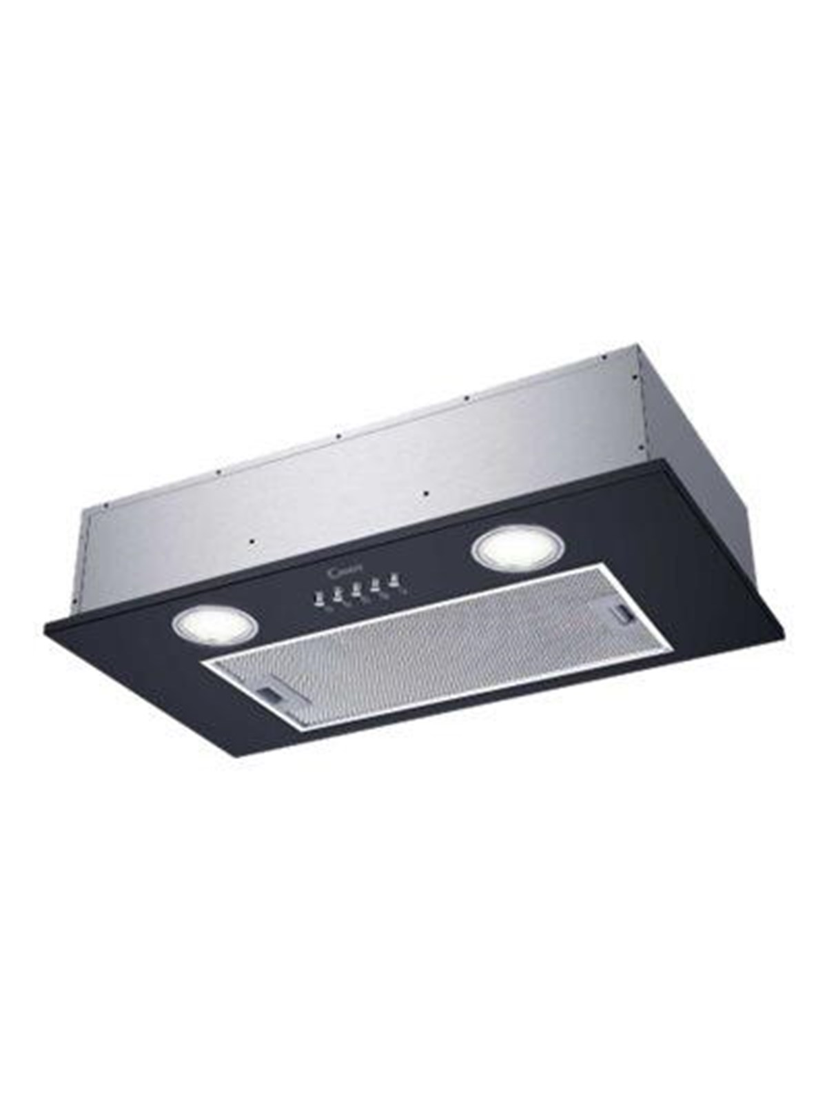 Candy CBG625/1N - canopy - black and metallic finish