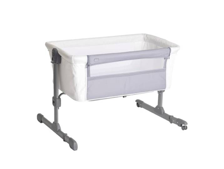 Chicco Next2Me Essential Babybett für Neugeborene, Beistellbett, Kompatibel mit verschiedenen Betten, Höhenverstellbar, Gute Luftzirkulation, Matratze und Tasche inklusive, 0-6 Monate, weiß