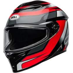 Bell Lithium MIPS Podium, Integralhelm - Schwarz/Weiß/Rot - S