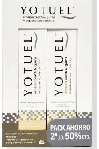 Yotuel® Microbiome Erosion Teeth And Gums Dentífrico Pack 2x100g