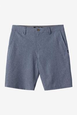 O'Neill s Reserve Heather 21"" Hybrid Shorts in Heather Navy, Size 28, Elastane/Polyester"