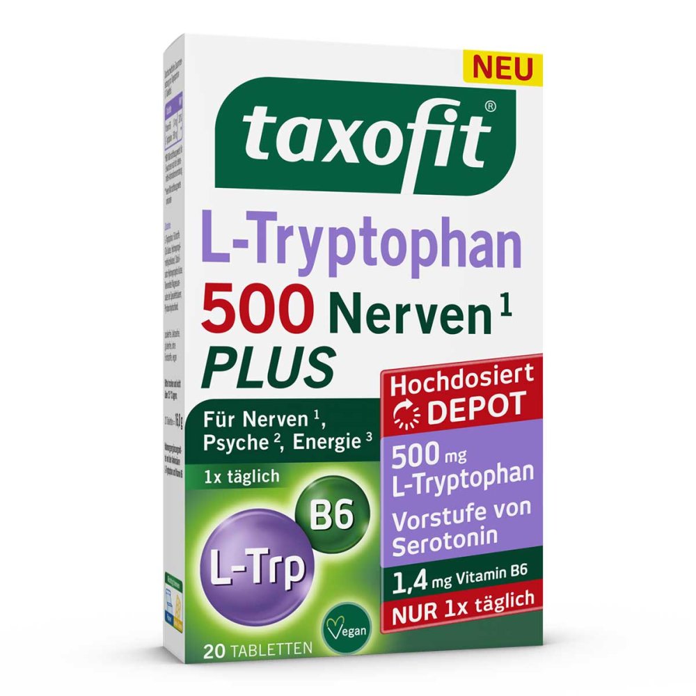 MCM KLOSTERFRAU Vertr. GmbH Taxofit L-tryptophan 500 Tabletten 19828090