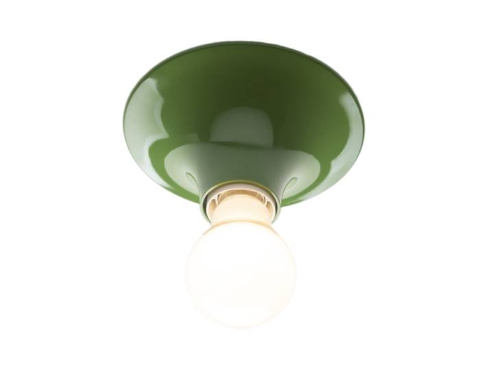 ARTEMIDE lampe murale applique ou lampe de plafond plafonnier TETI (Vert - Polycarbonate)