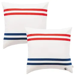 El Ganso - 2er-Set Kissen 40x40cm 100% Baumwolle 300GSM - Ecru Farbe