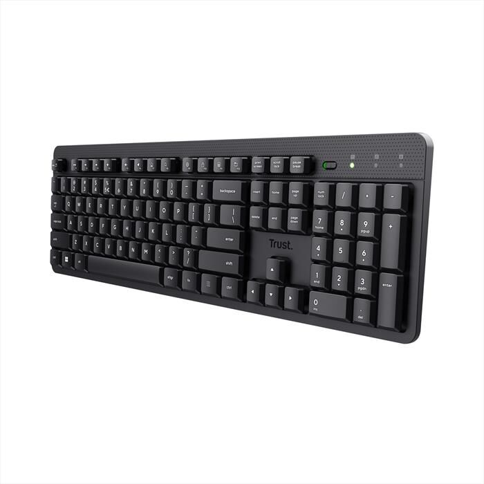 Trust Tastiera Multimediale Ody Ii-black