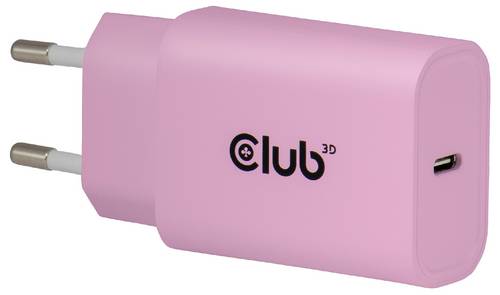 club3D CAC-3021 USB Ladegerät 30 W Pink Innenbereich