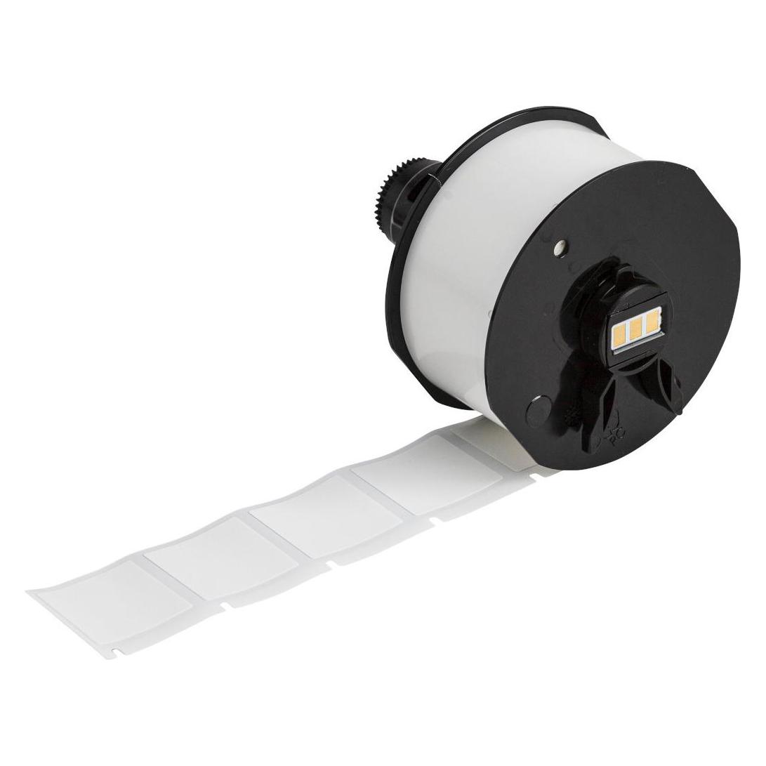 Brady A62-13-499, Nylongewebe, Weiss, matt, 25.40 x 25.40 mm, permanent, für Kabeldurchmesser 3.30 (33.32 mm) (A62-13-499)