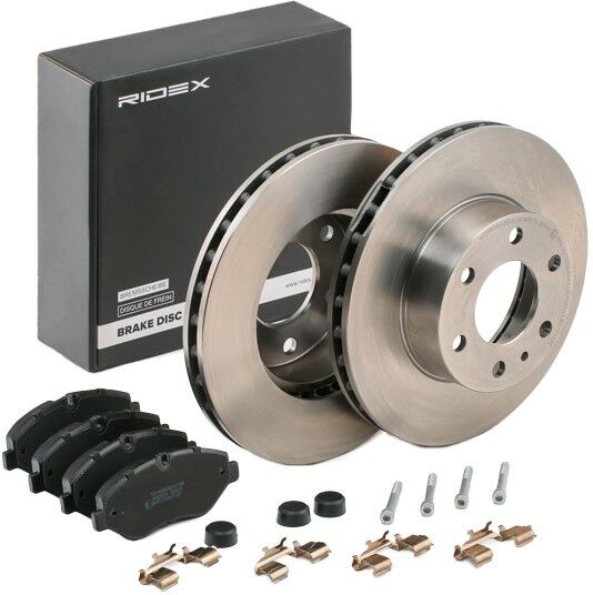 RIDEX 3405B0450 Brake discs and pads set