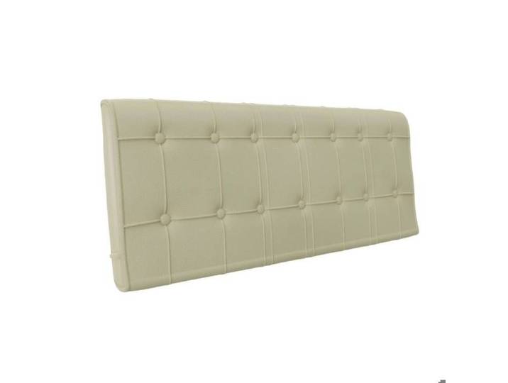VERCART TÊTE DE LIT BEIGE 120x60CM CAPITONNÉE SCANDINAVE