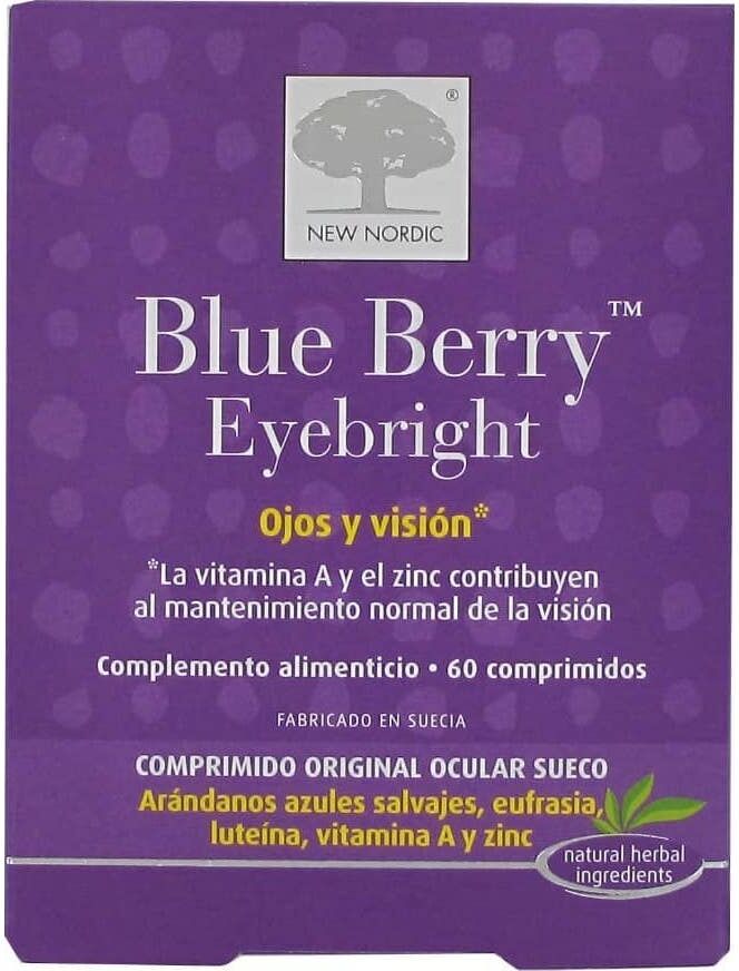 New Nordic Blue Berry Eyebright 60comp