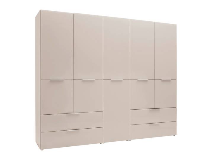 Drehtürenschrank 250/212/57 cm Kaschmir