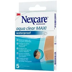 Nexcare Aqua Clear Maxi Waterpoof 5 Stück