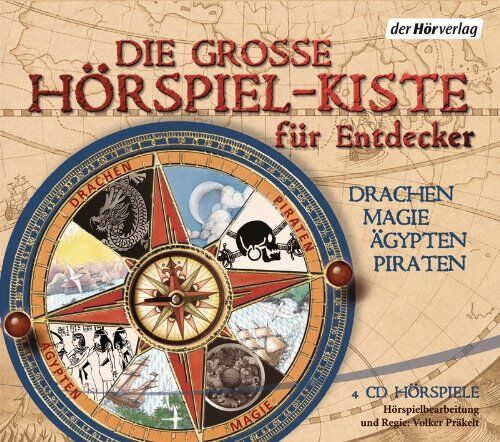 Volker Präkelt - Die große Hörspiel-Kiste für Entdecker: Piraten, Drachen, Magie und Ägypten - Preis vom 16.10.2026 11:41:07 h
