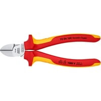 Seitenschneider 70 06 160, Schneid-Zange rot/gelb, Länge 125mm