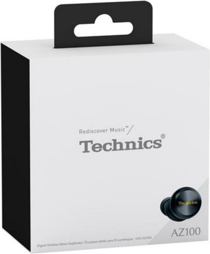 Technics EAH-AZ100, True Wireless Stereo (TWS), 20 - 40000 Hz, Anrufe/Musik, Kopfhörer, Schwarz