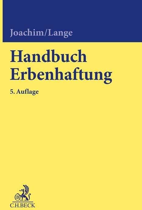 Norbert Joachim - Handbuch Erbenhaftung - Preis vom 09.10.2026 07:28:09 h
