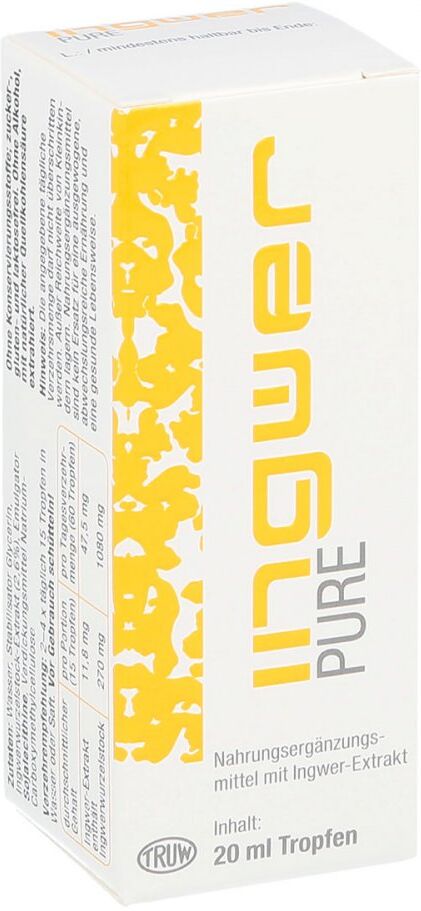 Ingwer Pure Tropfen 20ml