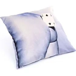 Seletti Wears Toiletpaper Two of spades Kissen