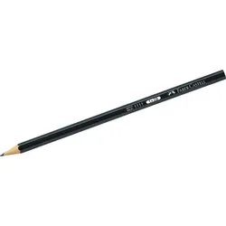 FABER CASTELL Bleistift 1111 schwarz 2B Packung mit 12 Stück
