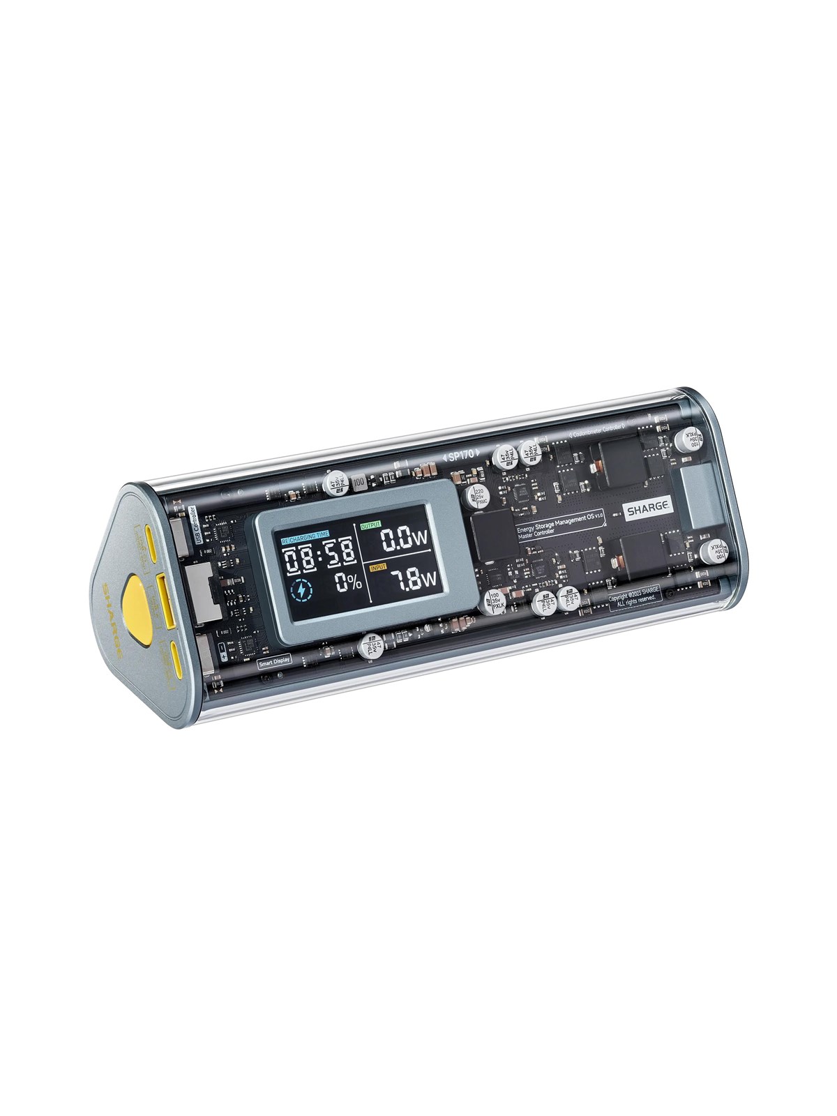 SHARGE S?har?geek 170 Powerbank - Grey - 24000 mAh