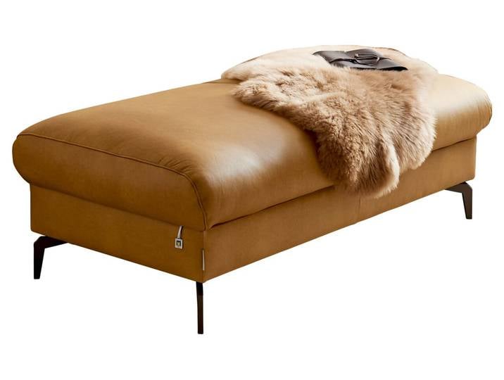 W. Schillig Hocker 21106 PIEDROO, gelb, Leder