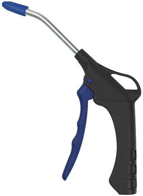Riegler Pistolet à souffler, plastique, tube rallonge, buse anti-bruit, G 1/4 int. (53 D)