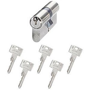 Abus Schließzylinder Vitess 1000, mit 5 Schlüsseln, 45/50 mm, verschiedenschließend