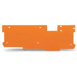 Wago 769-321 Abschluss- und Zwischenplatte,1,1 mm dick,orange 769321  - 25 Stück