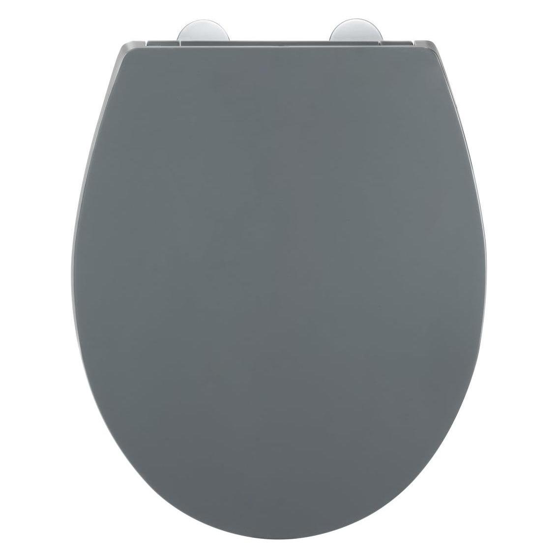 Wenko WC-Sitz Ostuni grau (26203100)