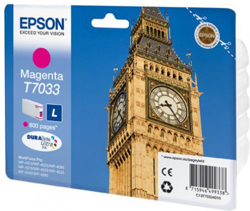 TINTEIRO EPSON MAGENTA WP-4000/4500