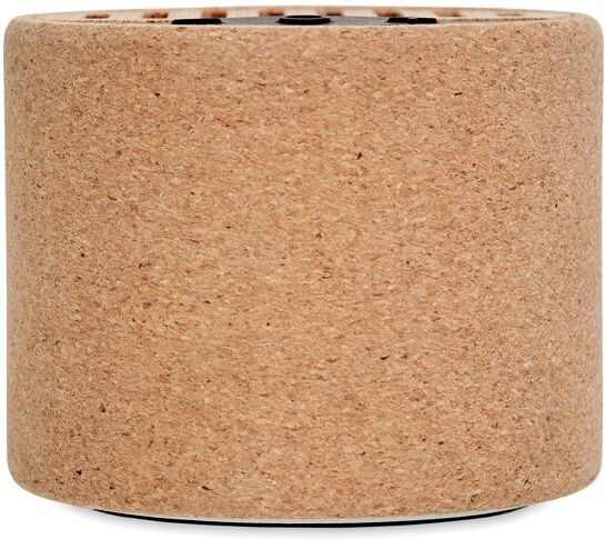 Haut-parleur sans fil en liège ROUND beige