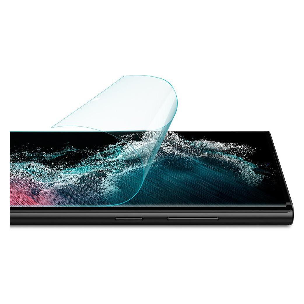 Spigen Folia Neo Flex Sam S908 S22 Ultra 2szt aplikacja na mokro AFL04137 (2 Stk., Samsung Galaxy S22 Ultra, Samsung Galaxy S22 Ultra 5G) (AFL04137)