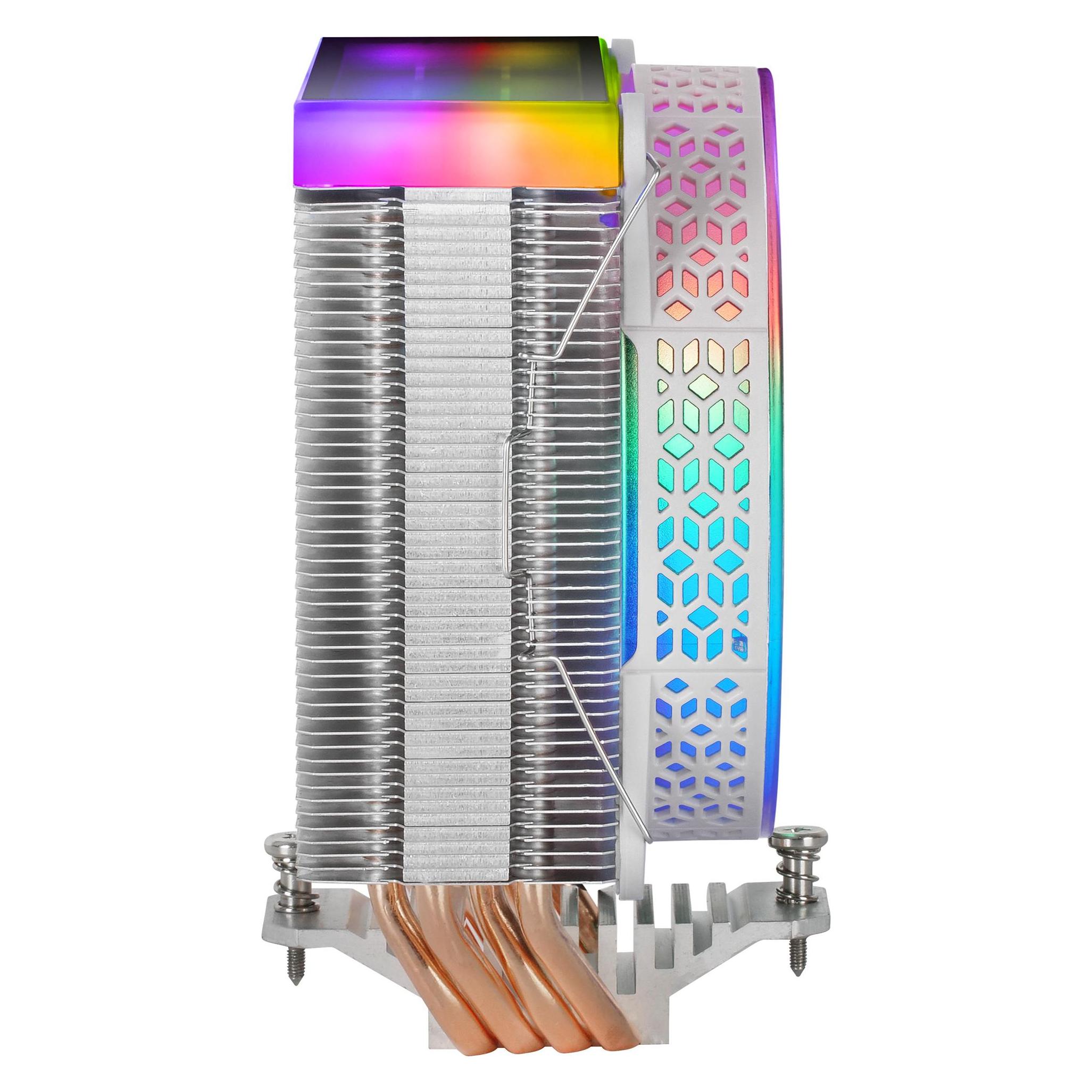 Mars Gaming Ventilateur Pour Processeur Mcpu-Vr RGB (Blanc) (151 mm) (MCPUVRW)