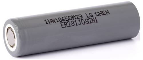 LG Electronics Li-Ion Zelle 18650, 3.6V und 2850mAh, M29 Akkupack 1x Li-Ion 3.67V 2850 mAh