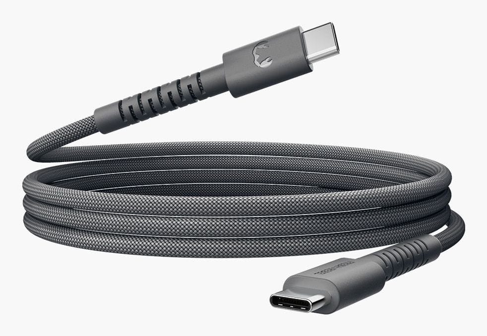 Fresh n Rebel Stecker USB C auf USB C 0,7 m FlexWave (Grau) 00231894