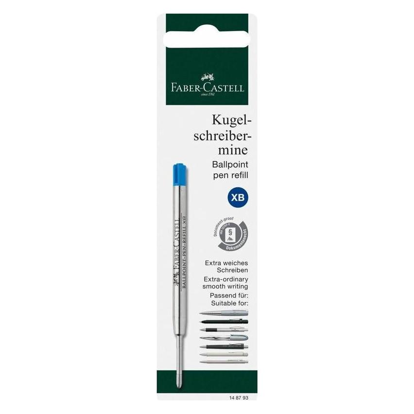 Faber-Castell Faber Castell Kugelschreibermine blau XB in BK 5er (5x) (148793)