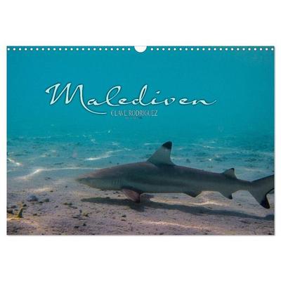 Unterwasserwelt der Malediven I (Wandkalender 2027 DIN A3 quer), CALVENDO Monatskalender