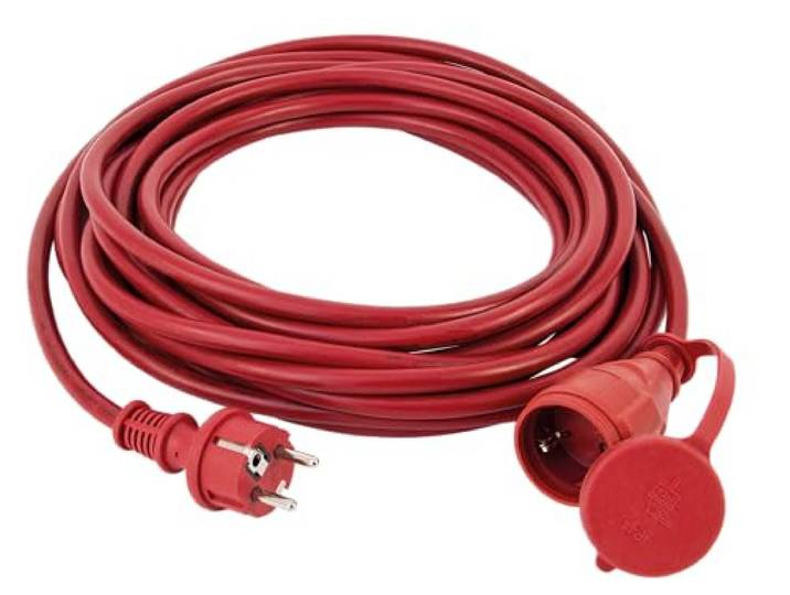 REV Ritter 0063169 verlenging H07RN 10 m IP44, SL, rood