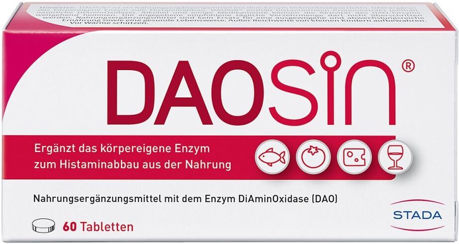 Daosin Tabletten zur Unterstützung des Histaminabbaus