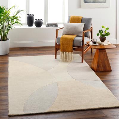 Livabliss Mandia Handmade Modern Wool Area Rug