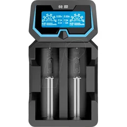 XTAR X2 - Schnelladegerät Li-Ion / Ni-MH, 2 slot