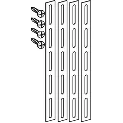 Geberit Schlitzbandeisen mit Schrauben 241017001